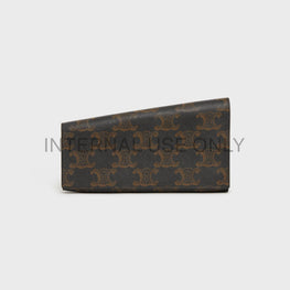 Women Asymetric Clutch - Tan