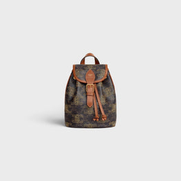 Women Mini Folco Backpack - Tan