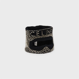 Men Masque Studs - Black