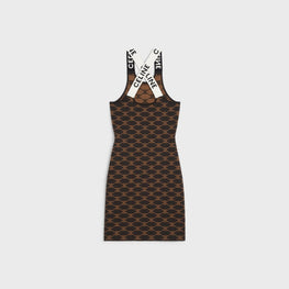 Women Débardeur Dress - Brown