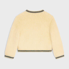 Women Cardigan - Pale Yellow