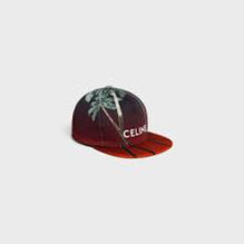 Men Casquette Us Celine - Rouge/Noir