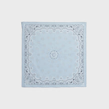 Men Bandana - Blue Grunge