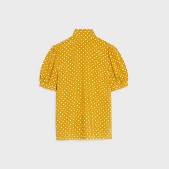 Women Lavallière Côté Blouse - Tournesol/Craie