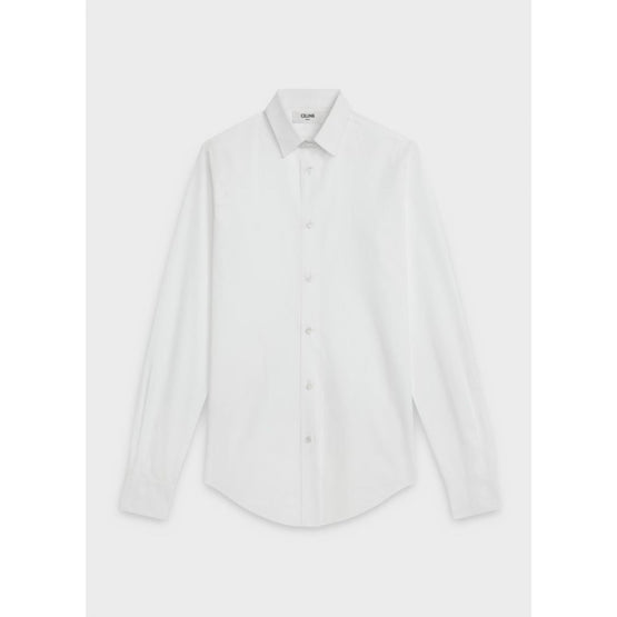 Men Chemise Sk Col Moderne Shirt - White