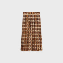 Women Midi Plissée Skirt Skirt - Camel/Beige