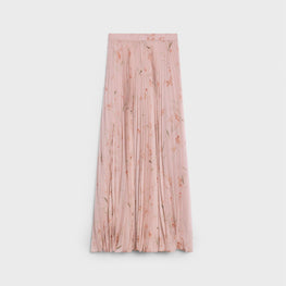 Women Plisse Soleil Skirt - Rose Fanee/Kaki/Brun