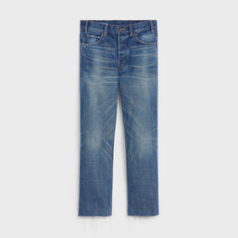 Women Polly Cropped Jeans - Dark Union Wash