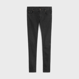 Women Skinny Jeans - Pure Black Stone