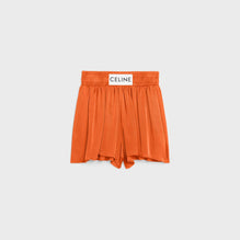 Women Fluide Boxing Shorts - Orange Flash