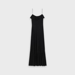 Women Bretelles 70s Dress - Black