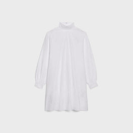 Women Prairie Courte Brodée Dress - Off White