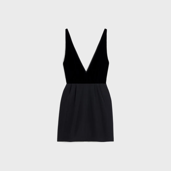 Women Drapée Minimal Oppo Dress - Black