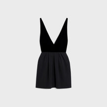 Women Drapée Minimal Oppo Dress - Black