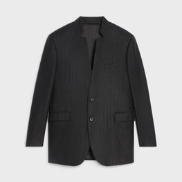 Men Boxy 2B Col Decrante Jacket - Noir/Craie