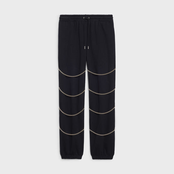 Men Chaines Joggers - Black