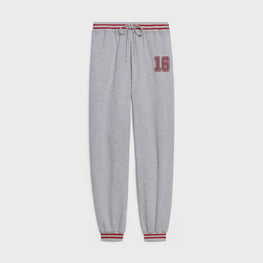 Women 16 Joggers - Grey/Burgundy