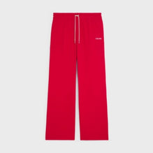 Men Flare Celine Joggers - Red