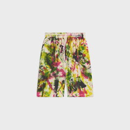 Men Oversize Celine Shorts - Multicolor