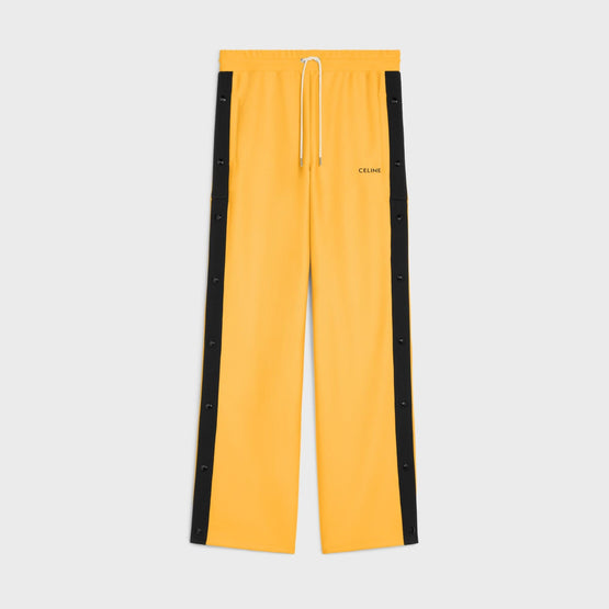 Men Large Pressions Celine Joggers - Golden Yellow/Black